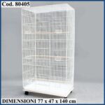 VOLIERA / GABBIA Cod.80405 WHITE