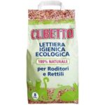 Cubetto - Lettiera in pellet per roditori, rettili, furetti e gatti, 100% naturale e compostabile, 5kg