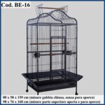 VOLIERA Cod.BE-16 BLACK