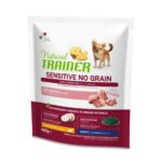 Natural Trainer - NO GRAIN Crocchette con MAIALE e PATATE 800g