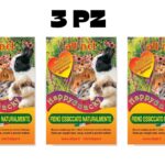 HAPPY SNACKY - Fieno essiccato 1kg - 3pezzi