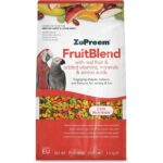 Zupreem Multifrutta Cibo per Uccelli - Frutta e Vitamine - Mangime per Uccelli Indicato per Pappagalli, Ara, Cacatua, Caiques e Altri Uccelli Medio-Grandi e Grandi - 1,5 kg