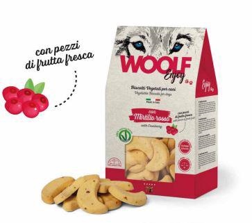WOOLF - Biscotti - Mirtillo rosso - 400g