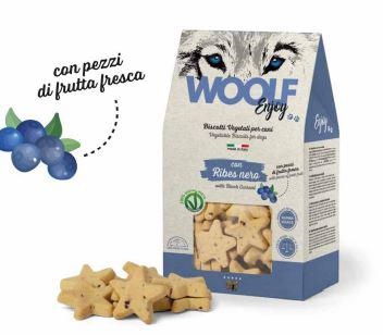 WOOLF - Biscotti vegetali per cani RIBES NERO 400g