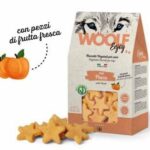 WOOLF - Biscotti vegetali per cani PESCA 400g