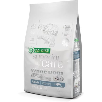 White dog GF Adult small breed White Fish 1,5kg