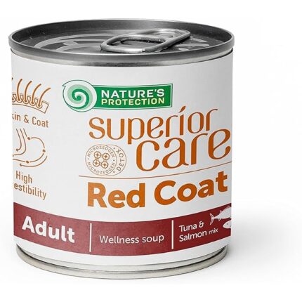 Soup red coat dog Adult all breed Salmon+Tuna 140ml