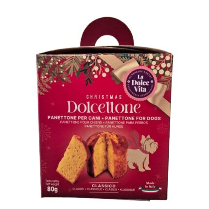 Panettone per cani al busto CLASSICO 80g