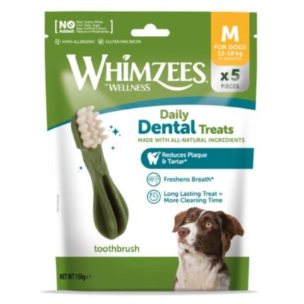 WHIMZEES - Snack masticabili a forma di Spazzolino taglia M