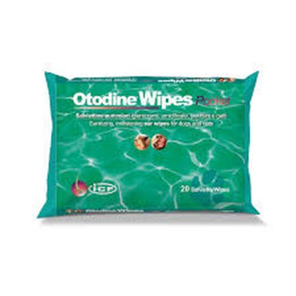 Otodine Wipes Pocket 20 Pz