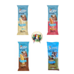 HELADO - gelato per cani 50g al gusto Crema/Banana e Nocciola/Salsiccia e Formaggio/ Stile Dubai