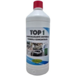 TOP1 - Sgrassante Concentrato Igienizzante Professionale con Sali Quaternari d'Ammonio Formula Concentrata 1000ml