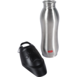 NOMAD Bottiglia da viaggio in acciaio inox con ciotola integrata per cani - 750ml