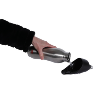 NOMAD Bottiglia da viaggio in acciaio inox con ciotola integrata per cani - 750ml - immagine 3